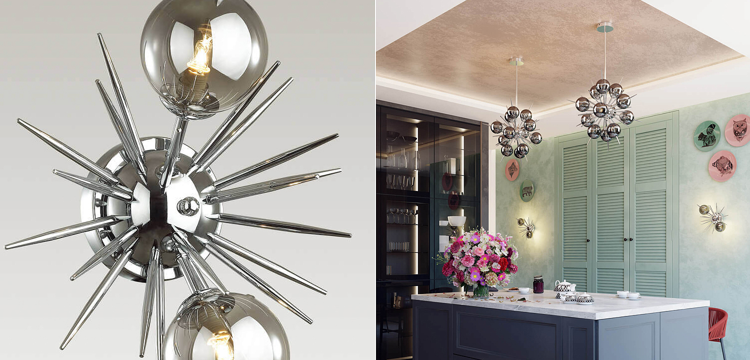 Бра Algot Sputnik Sconce Бра Algot Sputnik Sconce - Loft-Concept в Липецке