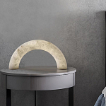 Прикроватная лампа из мрамора в форме дуги Rainbow Light варинант исполнения - 1 | Loft Concept в Липецке