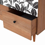 Шкаф с принтом Leaf bouquet варинант исполнения - 3 | Loft Concept в Липецке