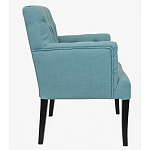 Кресло Addison Chic Armchair blue flax варинант исполнения - 1 | Loft Concept в Липецке