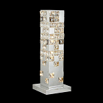 Настольная лампа прямоугольная с мозаичным хрустальным оформлением Sparks of Crystal варинант исполнения - 2 | Loft Concept в Липецке