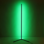 Торшер черного цвета на угловом основании Arteriors варинант исполнения - 6 | Loft Concept в Липецке