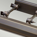 Светильник для картин с призматическим плафоном и двойными регулируемыми шарнирами Elstead Lighting варинант исполнения - 43 | Loft Concept в Липецке