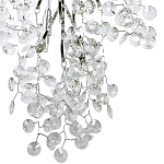 Бра с хрустальными подвесками на металлических ветках Fairytree Light Silver Wall Lamp варинант исполнения - 2 | Loft Concept в Липецке