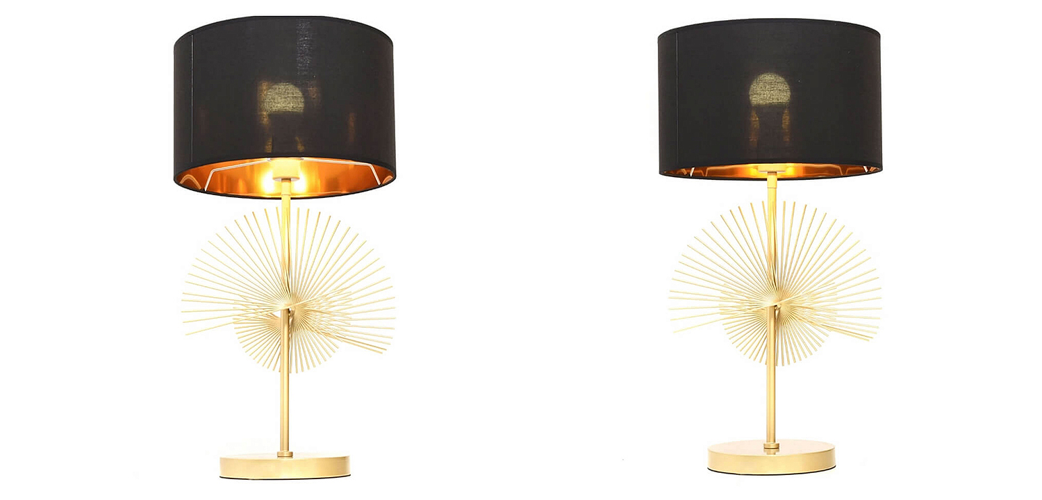 Настольная лампа Genoveva Table lamp black Настольная лампа Genoveva Table lamp black - Loft-Concept в Липецке