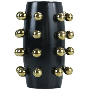 Ваза Molecule Vase Gold Black