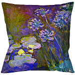 Подушка декоративная Цветы Impressionism in Art варинант исполнения - 1 | Loft Concept в Липецке