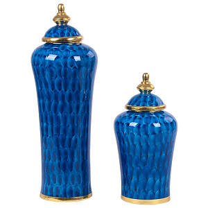 Ваза настольная Intensive Blue