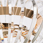 Бра золотого цвета с изогнутыми хрустальными элементами Radiant Ribbons варинант исполнения - 4 | Loft Concept в Липецке