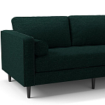 Мебельная ткань Шенилл темно-зеленый цвет 138 см T4-36 варинант исполнения - 10 | Loft Concept в Липецке