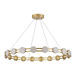 Люстра кольцевая с круглыми светодиодными источниками света Maxine Light варинант исполнения - 8 | Loft Concept в Липецке