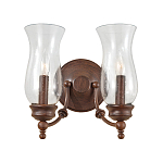 Бра с 2-мя стеклянными плафонами с пузырьками Feiss варинант исполнения - 1 | Loft Concept в Липецке