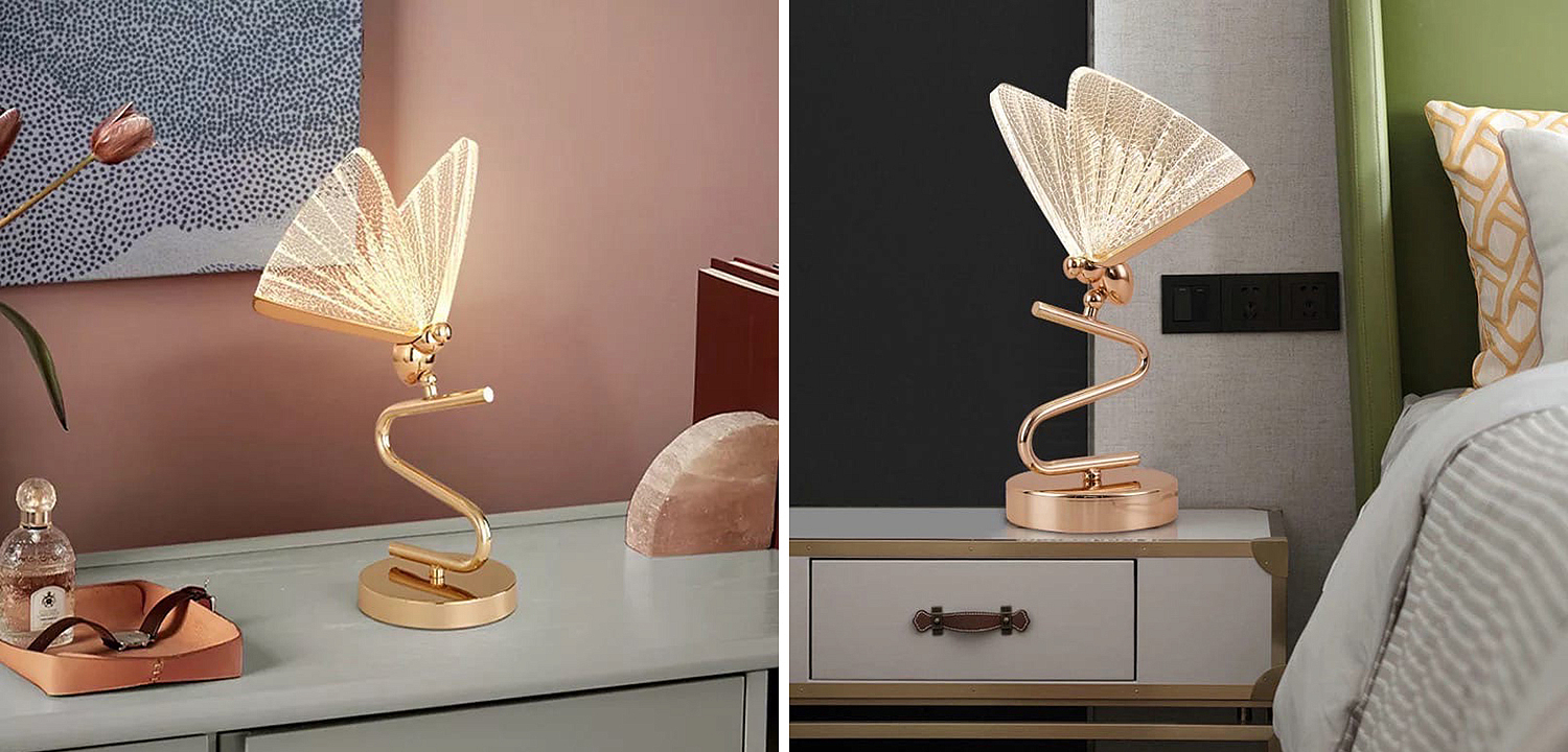 Ночник с Бабочкой Butterfly Table Lamp A Ночник с Бабочкой Butterfly Table Lamp A - Loft-Concept в Липецке