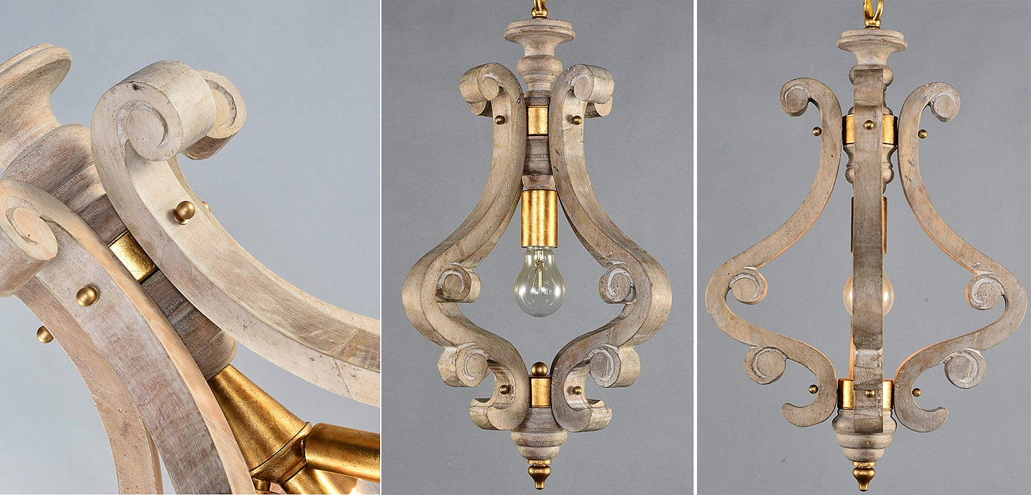 Подвесной светильник Santu Provence Hanging lamp Подвесной светильник Santu Provence Hanging lamp - Loft-Concept в Липецке