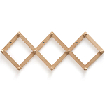 Настенная деревянная раздвижная вешалка Larson Wood Hanger варинант исполнения - 2 | Loft Concept в Липецке