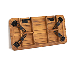 Двухместный диван из акации без подлоконтиков Amra варинант исполнения - 4 | Loft Concept в Липецке