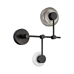 Бра с 2-мя плафонами разного диаметра и цвета Polyhedron варинант исполнения - 2 | Loft Concept в Липецке