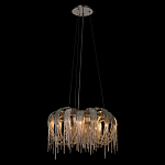 Люстра подвесная круглая с изогнутыми металлическими дугами и ниспадающими цепочками 65 см Atlantis Chain варинант исполнения - 11 | Loft Concept в Липецке