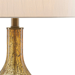 Настольная лампа с тканевым абажуром в форме цилиндра Thin Neck варинант исполнения - 1 | Loft Concept в Липецке