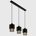 Подвесной светильник с 3-мя плафонами из дымчатого стекла Volta Flos Trio Hanging Lamp варинант исполнения - 3 | Loft Concept в Липецке