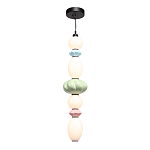 Подвесной светильник фигурный с керамическими элементами 32W LED Fragrant Light варинант исполнения - 1 | Loft Concept в Липецке