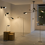 Бра с поворотным плафоном Aracea Black Wall Lamp варинант исполнения - 2 | Loft Concept в Липецке