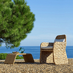 Плетеное кресло Madge Wicker Armchair варинант исполнения - 9 | Loft Concept в Липецке