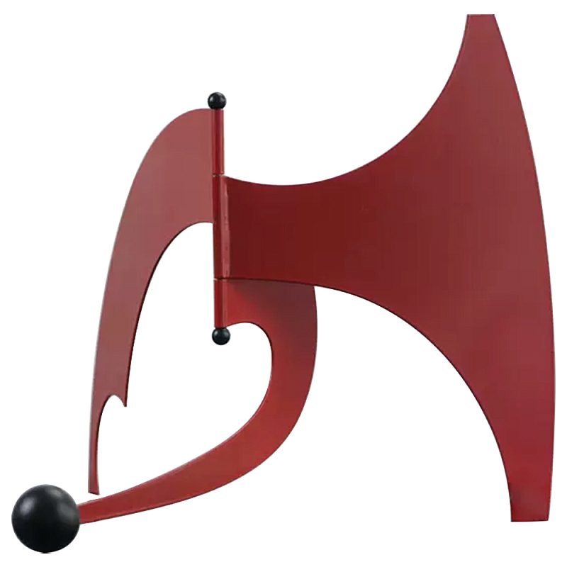 Декоративная статуэтка Abstract Figure Red Figurine Красный Черный Декоративная статуэтка Abstract Figure Red Figurine Красный Черный в Липецке | Loft Concept