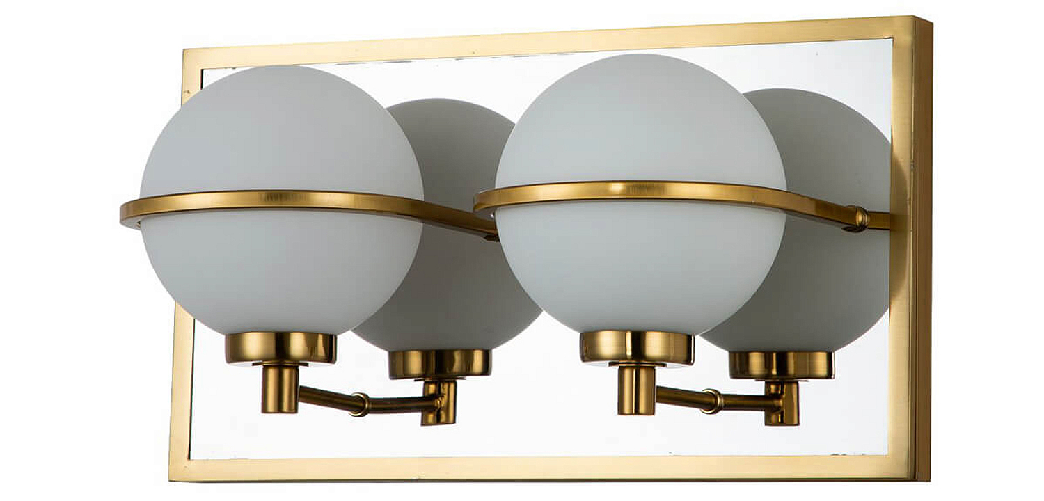 Бра Two Balls Reflection Wall Lamp Бра Two Balls Reflection Wall Lamp - Loft-Concept в Липецке