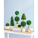 Декоративный искусственное растение Single boxwood варинант исполнения - 10 | Loft Concept в Липецке