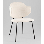 Стул Bellamy букле молочный варинант исполнения - 1 | Loft Concept в Липецке