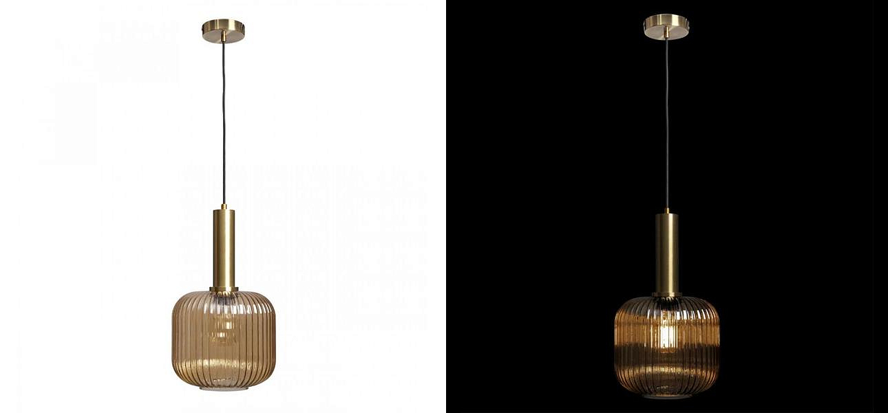Подвесной светильник Ferm Living chinese lantern Amber Gold 36 см Подвесной светильник Ferm Living chinese lantern Amber Gold 36 см - Loft-Concept в Липецке