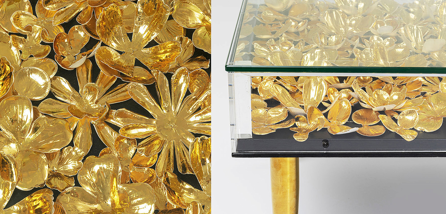 Кофейный стол Golden Water Lilies Кофейный стол Golden Water Lilies - Loft-Concept в Липецке