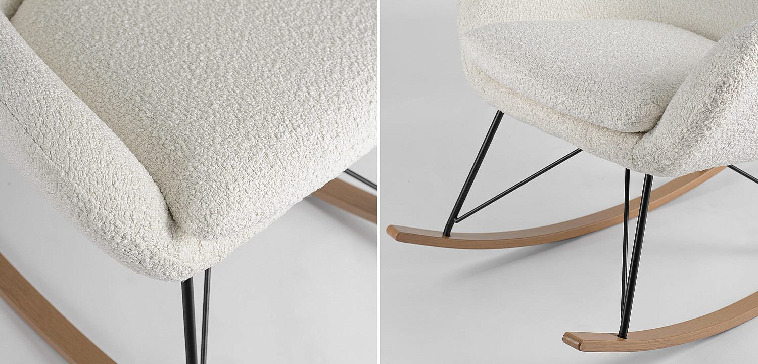 Rocking chair DORIA Кресло-Качалка Rocking chair DORIA Кресло-Качалка - Loft-Concept в Липецке