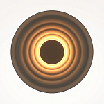 Бра круглое Soft Halo серый варинант исполнения - 2 | Loft Concept в Липецке