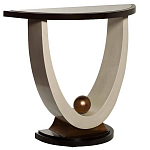 Консоль на полукруглой основе Stylish Pearl варинант исполнения - 1 | Loft Concept в Липецке