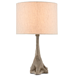 Настольная лампа с корпусом в виде дерева Gray Concrete Trunk варинант исполнения - 3 | Loft Concept в Липецке