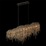 Люстра подвесная с металлическими дугами и длинными цепочками 115 см Atlantis Chain варинант исполнения - 14 | Loft Concept в Липецке