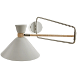 Бра на шарнире Davy Rattan Wall Lamp варинант исполнения - 5 | Loft Concept в Липецке