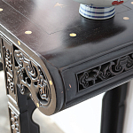 Черная резная консоль в Китайском стиле из массива Black Dragon Console варинант исполнения - 4 | Loft Concept в Липецке