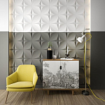 Гипсовая 3D Панель M-22 варинант исполнения - 1 | Loft Concept в Липецке