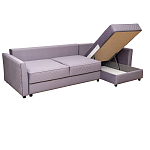 Диван трехместный раскладной Giorgio Sofa серый варинант исполнения - 3 | Loft Concept в Липецке