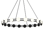 Люстра кольцевая с круглыми светодиодными источниками света Maxine Light варинант исполнения - 2 | Loft Concept в Липецке