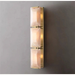 Бра из 3-х прямоугольных мраморных панелей Calling to Shine варинант исполнения - 4 | Loft Concept в Липецке