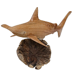 Статуэтка из дерева рыба-молот Animals of the World варинант исполнения - 3 | Loft Concept в Липецке