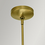 Подвесной светильник с прозрачным рифленым цилиндрическим плафоном Kichler варинант исполнения - 7 | Loft Concept в Липецке