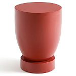 Приставной столик из массива манго Tom-tom Red варинант исполнения - 1 | Loft Concept в Липецке