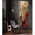 Тканый вручную абстрактный гобелен Коралловый риф Coral reef варинант исполнения - 3 | Loft Concept в Липецке