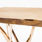 Обеденный стол прямоугольный с фигурными ножками G-table варинант исполнения - 1 | Loft Concept в Липецке