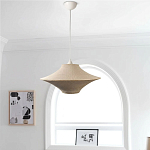 Подвесной вязаный бежевый светильник «Звезда Востока 01» варинант исполнения - 4 | Loft Concept в Липецке